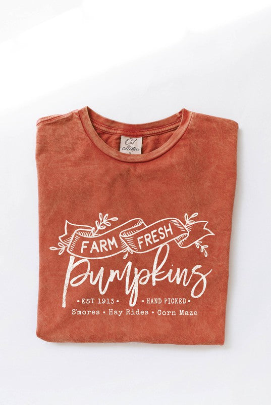 Mineral Wash Farm Fresh Graphic Tee