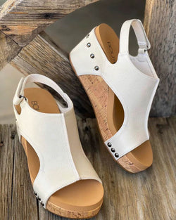 Corkey's Carley Cream Wedge