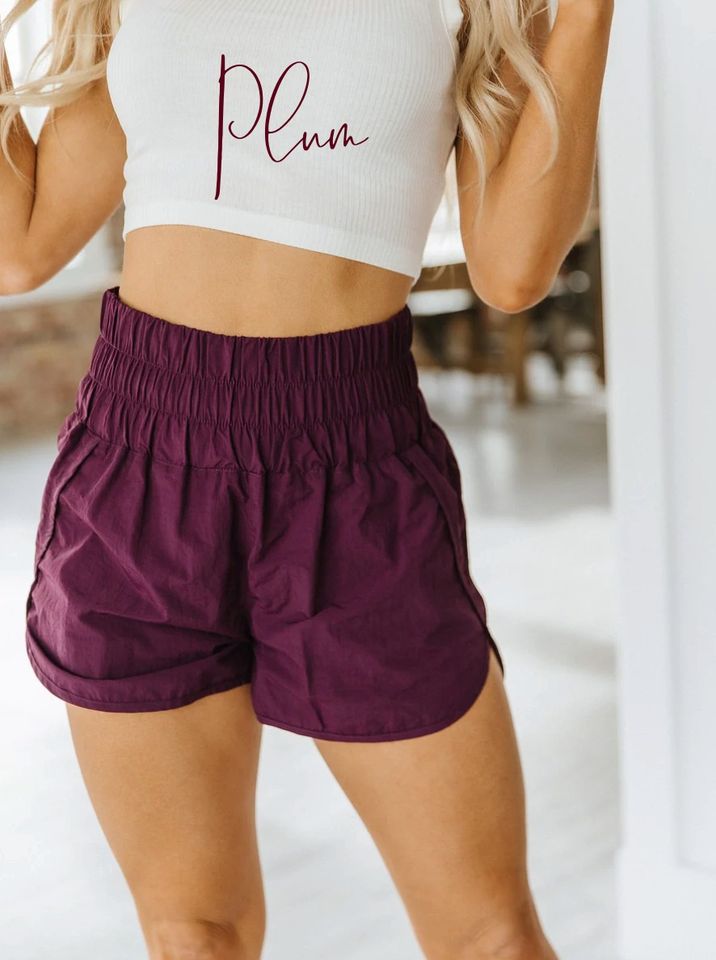 Smocked Waistband Shorts