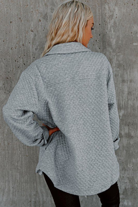 Textured Shacket*