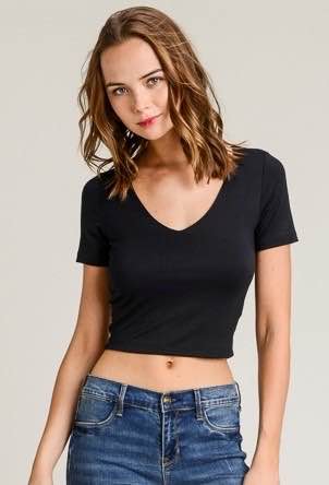Double Layer Crop Top