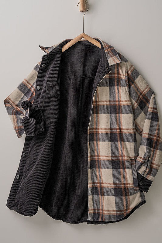 Reversible Corduroy Jacket