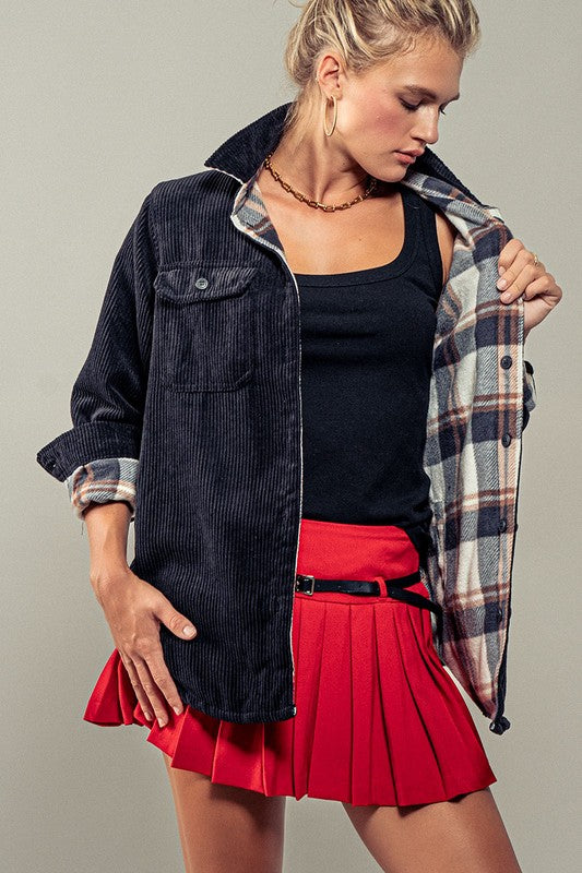 Reversible Corduroy Jacket
